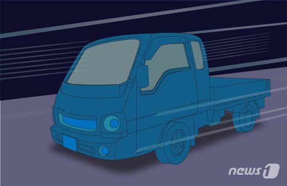 영천서 화물차 2대 추돌…40대 운전자 1명 심정지