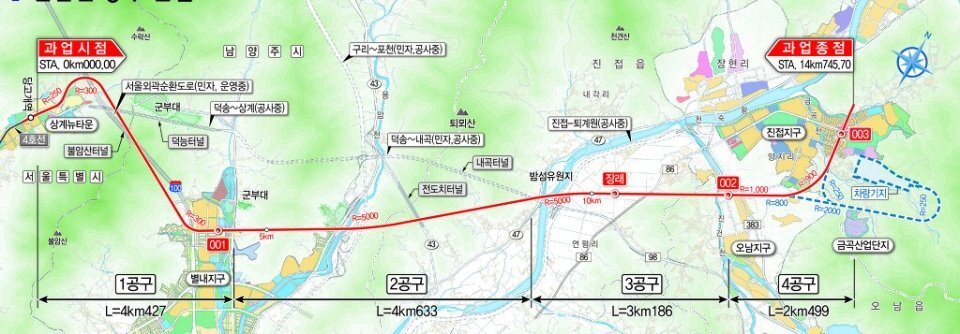 본문 이미지 - 진전섭 예정노선도 ⓒ 뉴스1