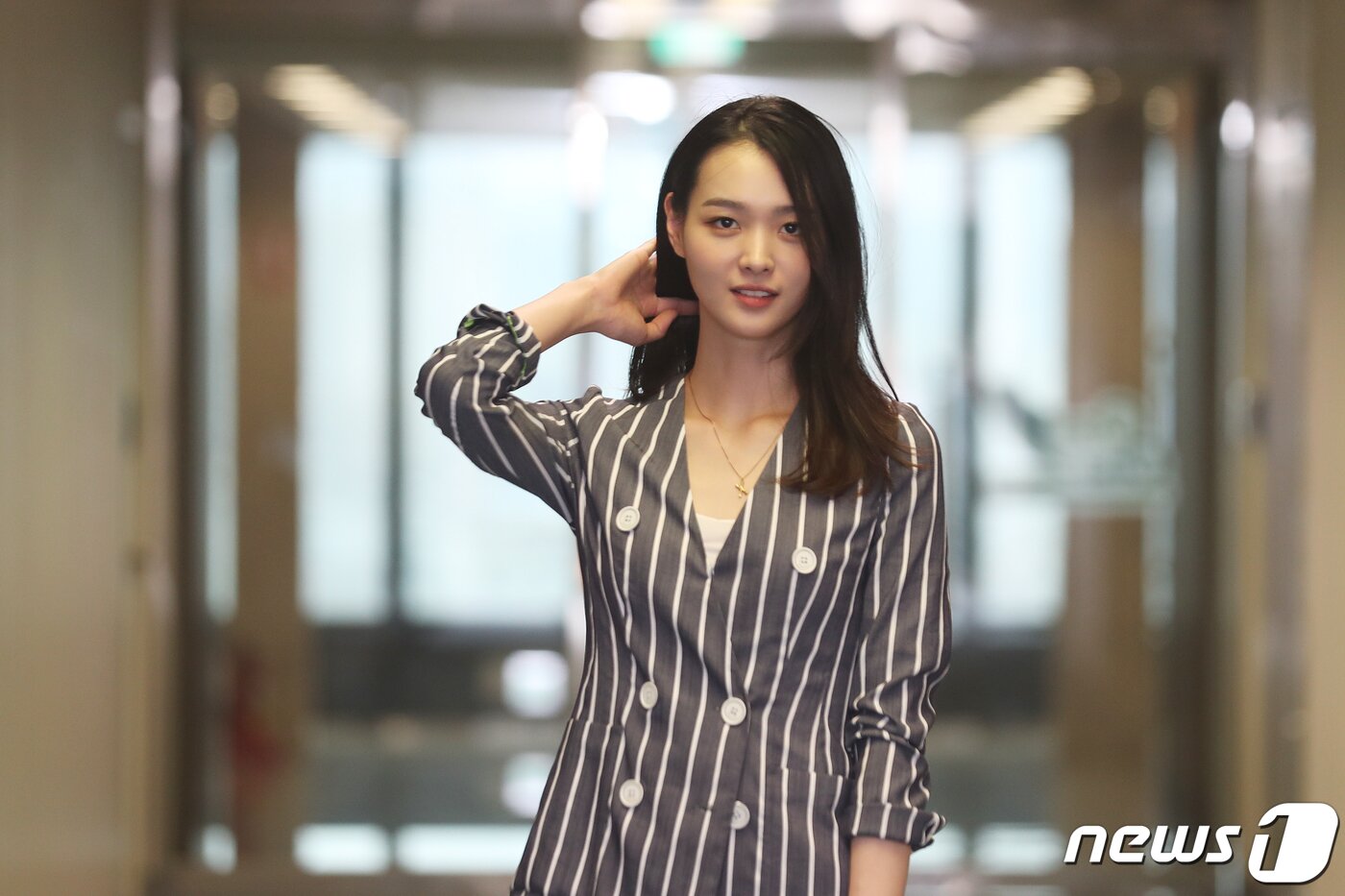 본문 이미지 - JTBC 드리마 '보좌관'에 출연한 배우 도은비/뉴스1 ⓒ News1 황기선 기자