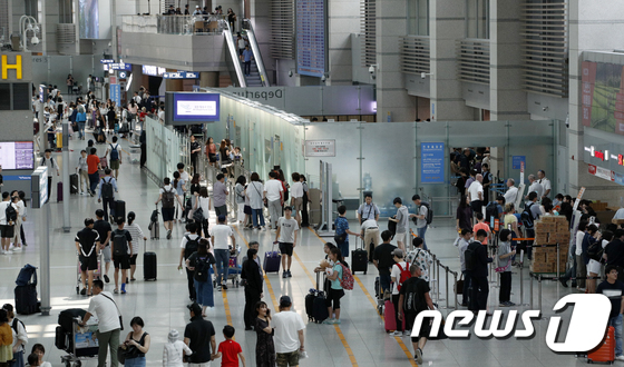 인천국제공항.© News1 안은나 기자
