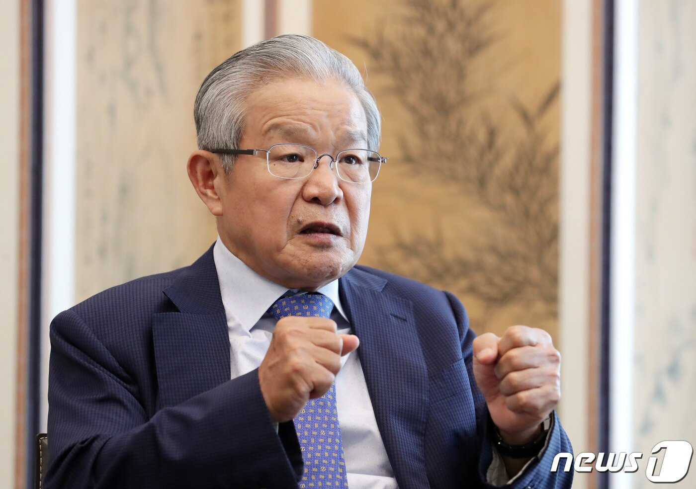 본문 이미지 - 권태신 전국경제인연합회 부회장이 지난 7월16일 오후 서울 여의도 전경련회관에서 뉴스1과 인터뷰를 하고 있다. 2019.7.16/뉴스1 ⓒ News1 이재명 기자