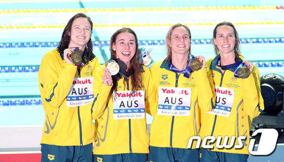 호주, 여자 계영 400m 금메달