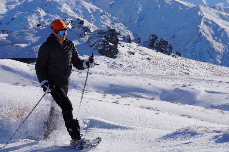 본문 이미지 - 와나카 스노우슈잉