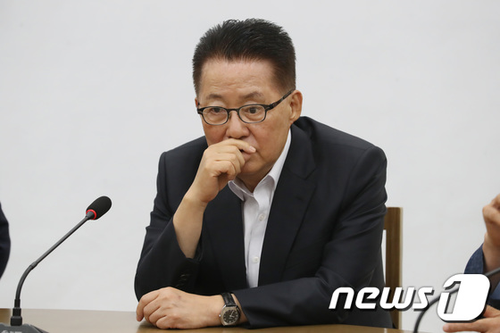 박지원 무소속(대안정치연대) 의원. 2019.8.12/뉴스1 © News1 임세영 기자