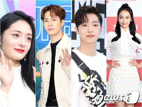 본문 이미지 - 가수 프리스틴 주결경, 갓세븐 잭슨, 라이관린, f(x) 빅토리아(왼쪽부터) / 뉴스1DB ⓒ 뉴스1