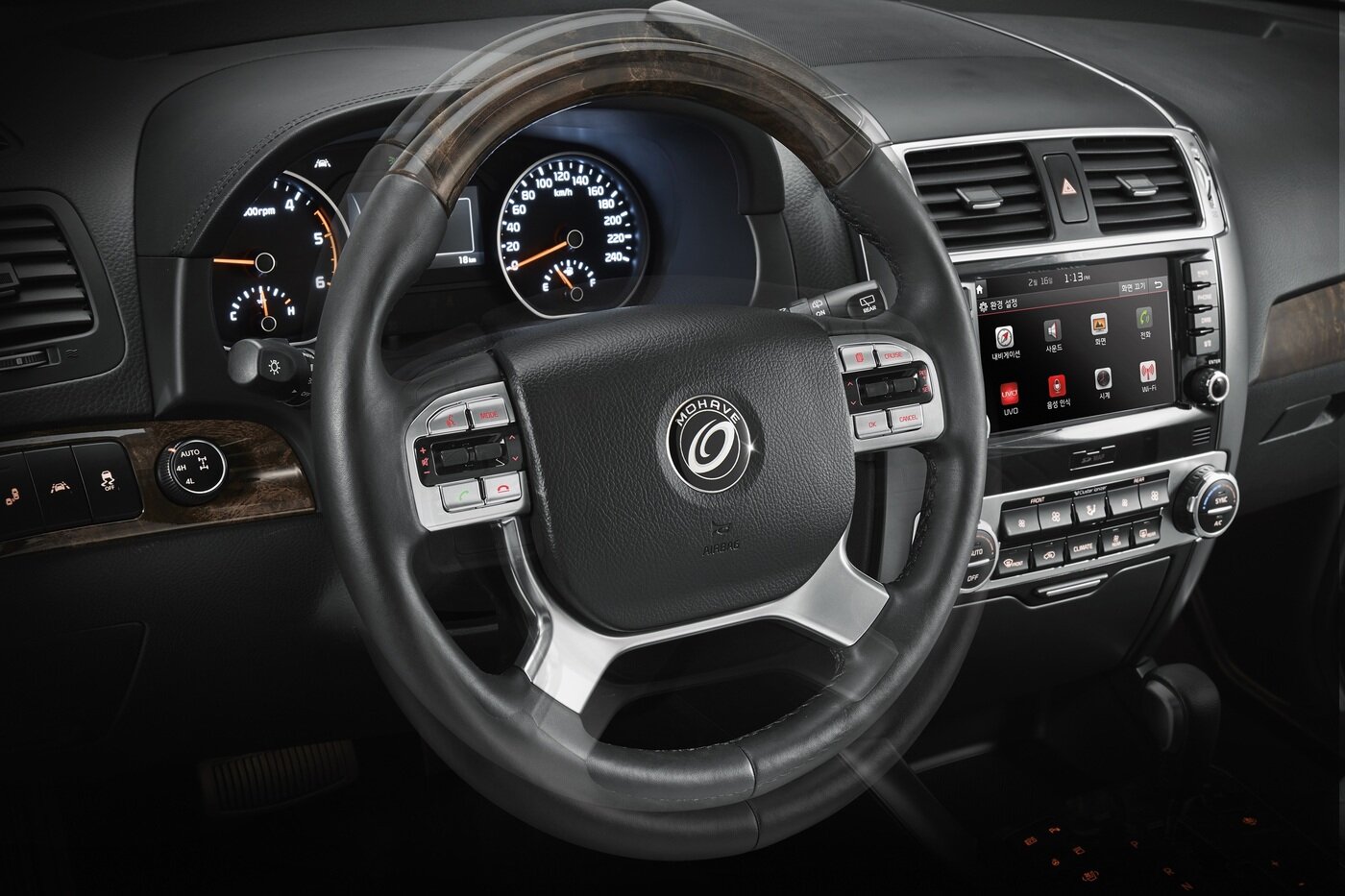 본문 이미지 - 더 뉴 모하비 실내. (기아차 제공)ⓒ 뉴스1
