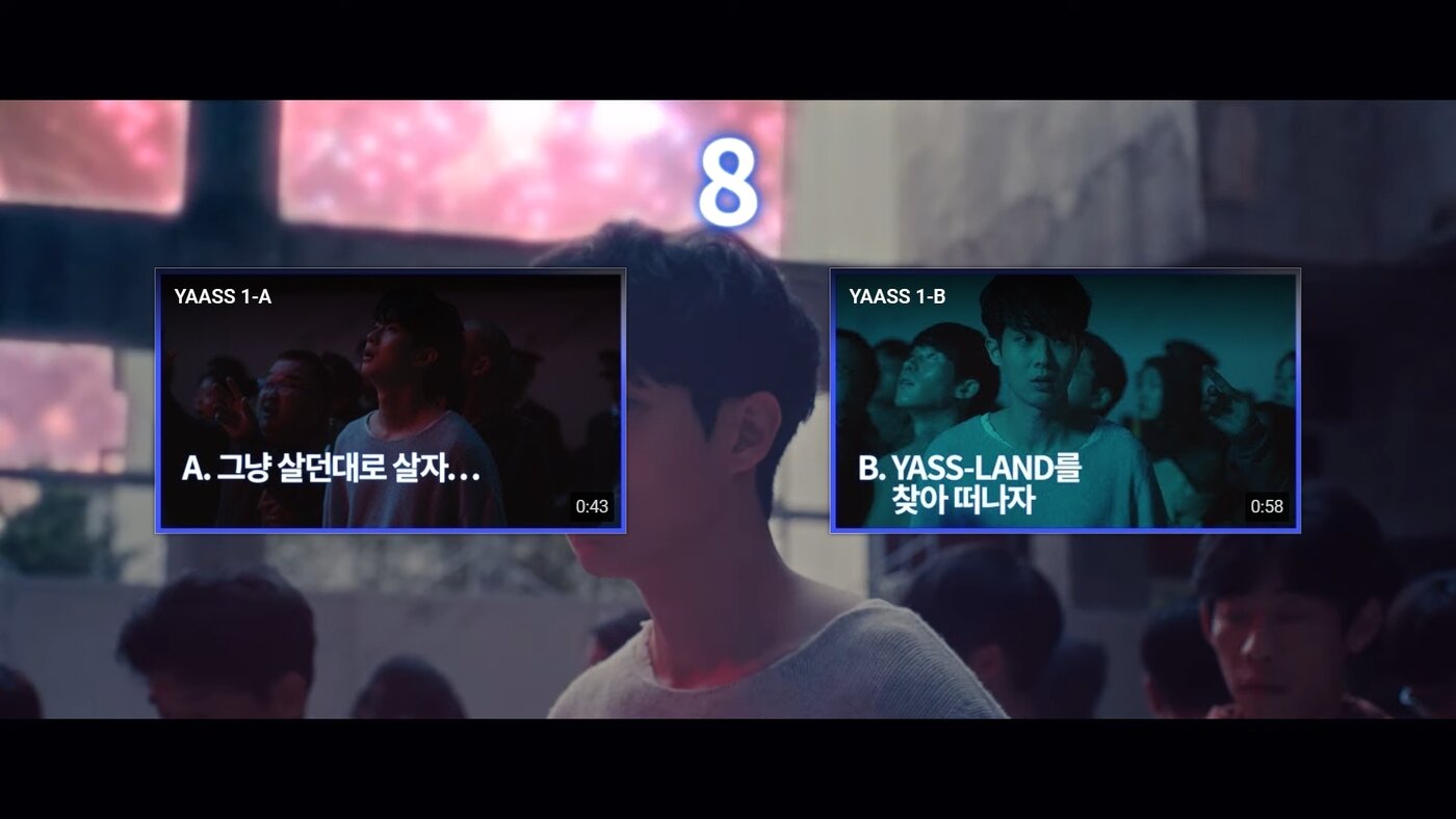 본문 이미지 - 오비맥주 인터랙티브 영화 '아오르비' 갈무리./ ⓒ 뉴스1