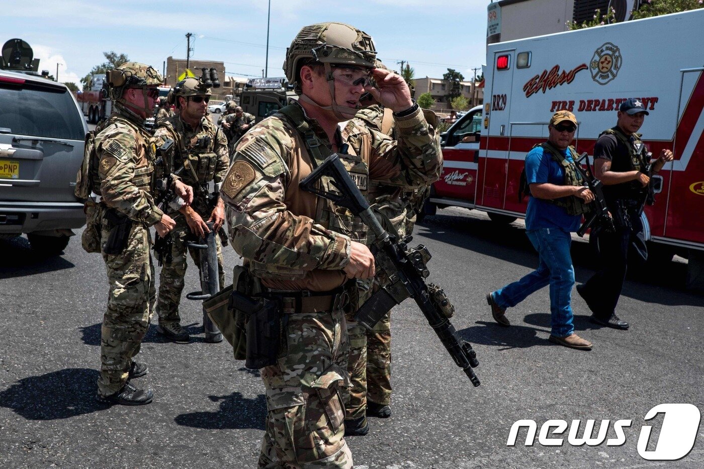 본문 이미지 - 미국 텍사스주 엘패소 총기난사사건. (자료사진) ⓒ AFP=뉴스1