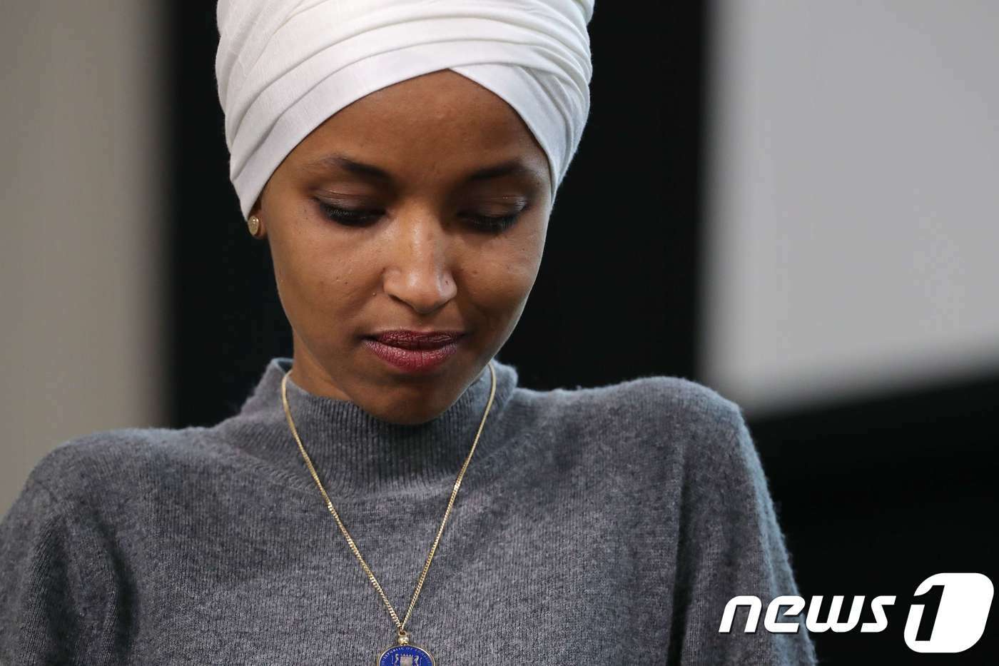 본문 이미지 - 일한 오마르 미네소타 하원의원. ⓒ AFP=뉴스1