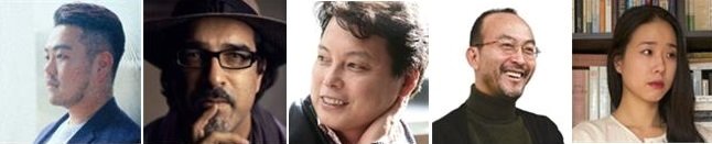 본문 이미지 - 박상영, 아틱 라히미, 전성태, 최승호, 한유주 작가.(왼쪽부터, 한국문학번역원 제공)ⓒ 뉴스1