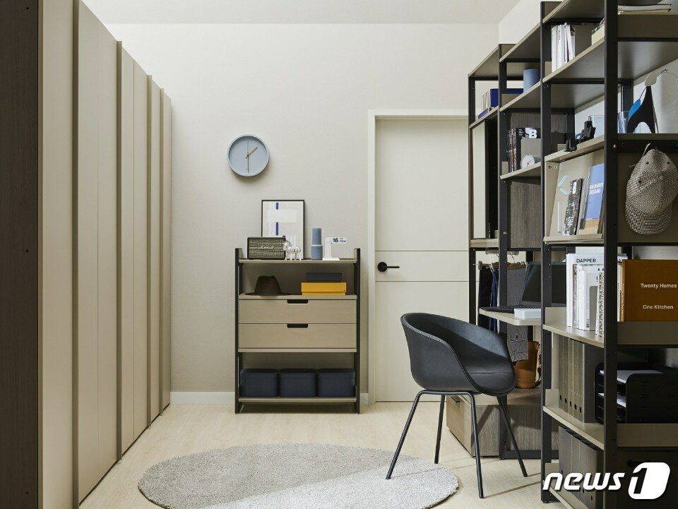 본문 이미지 - 한샘 '바흐드레스룸 쉘빙 시스템'ⓒ 뉴스1