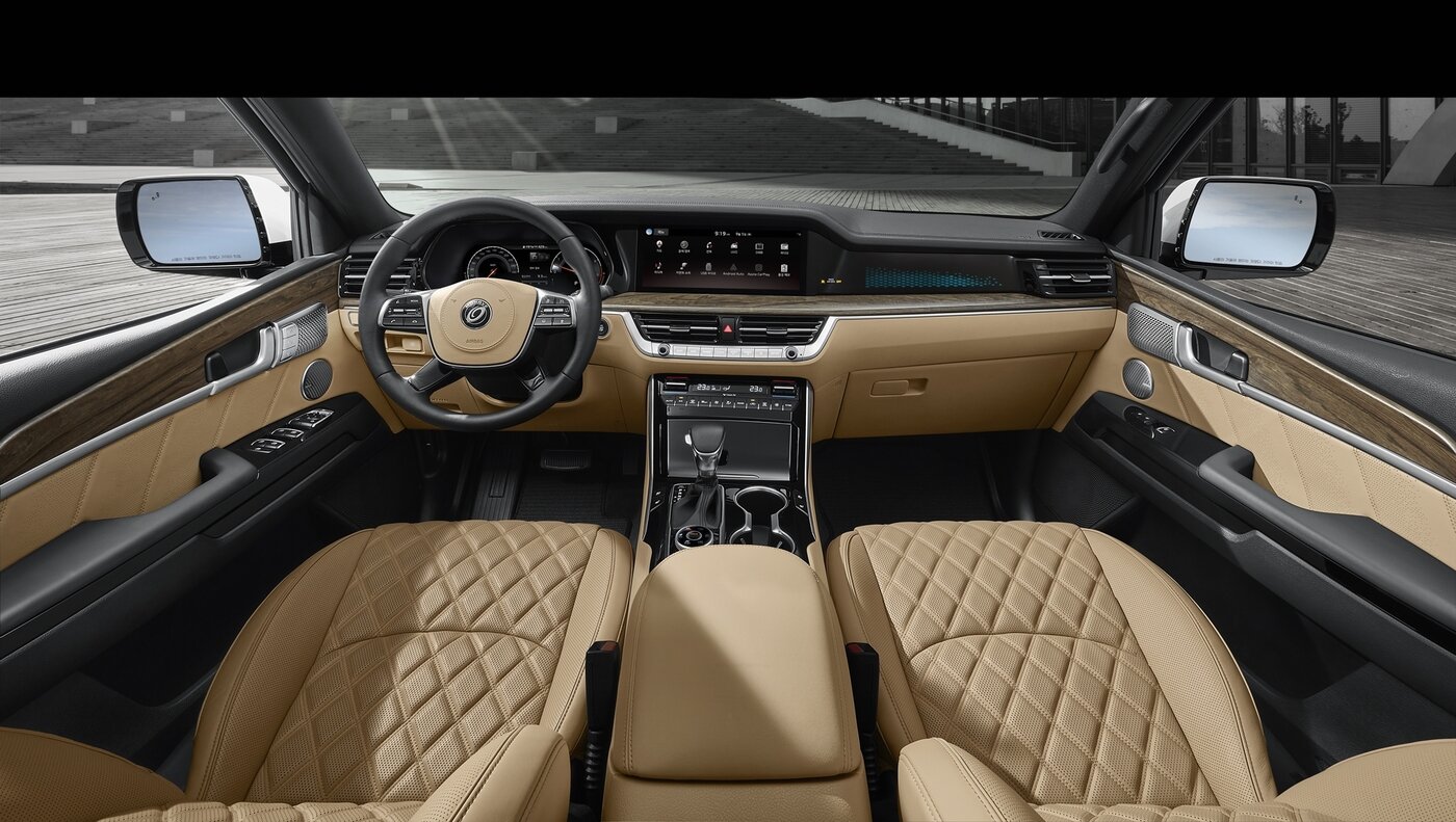 본문 이미지 - 모하비 더 마스터 내장. (기아차 제공)ⓒ 뉴스1