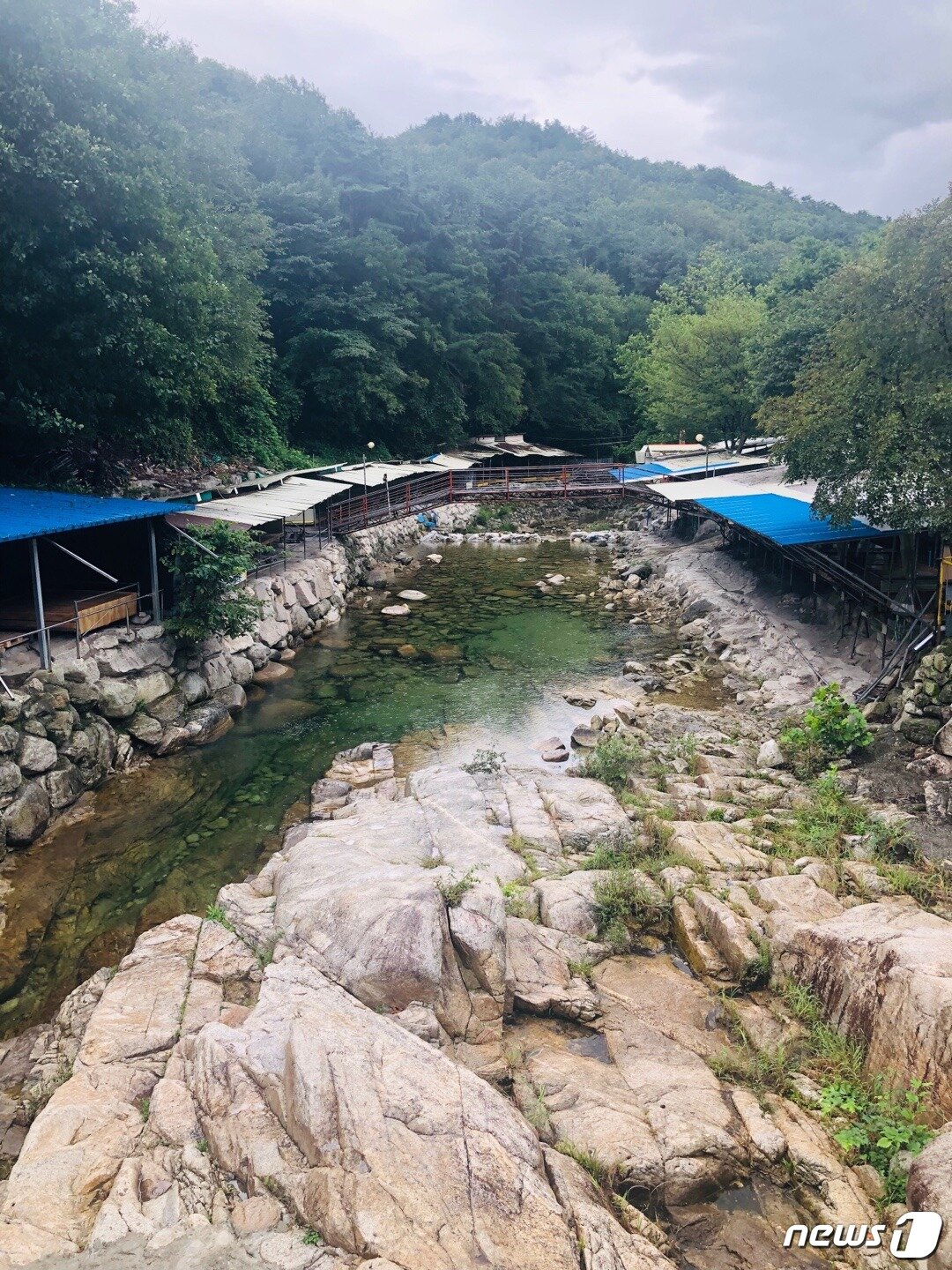 본문 이미지 - 경기도 포천시 백운계곡 일대 ⓒ 뉴스1