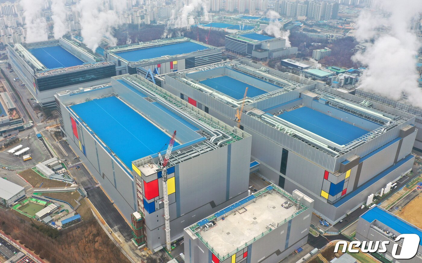 본문 이미지 - 경기도 화성시 삼성전자 화성캠퍼스의 모습./뉴스1 ⓒ News1 조태형 기자