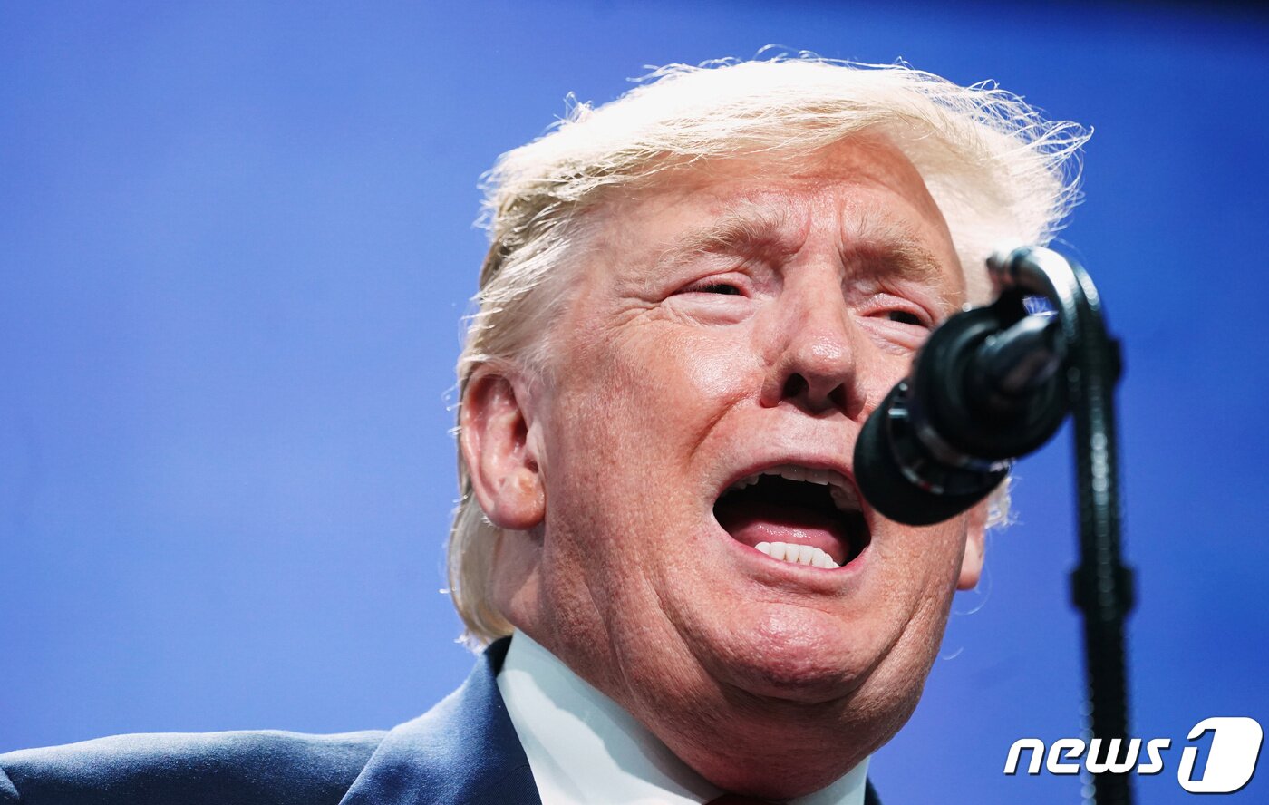 본문 이미지 - 도널드 트럼프 미국 대통령. ⓒ 로이터=뉴스1 ⓒ News1 자료 사진 