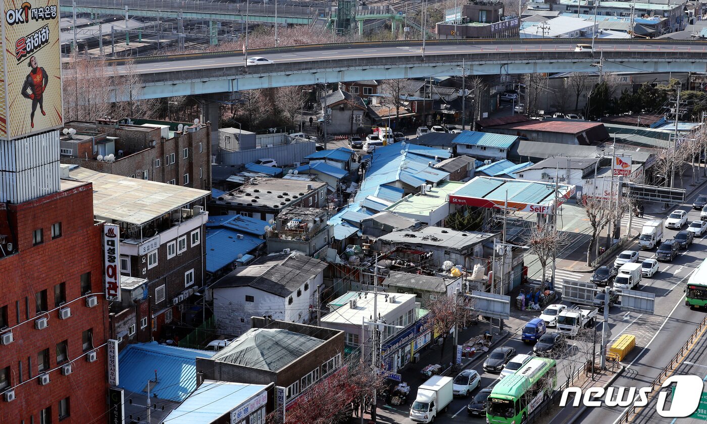 본문 이미지 - 20일 영등포 쪽방촌 모습.  2020.1.20/뉴스1 ⓒ News1 박정호 기자