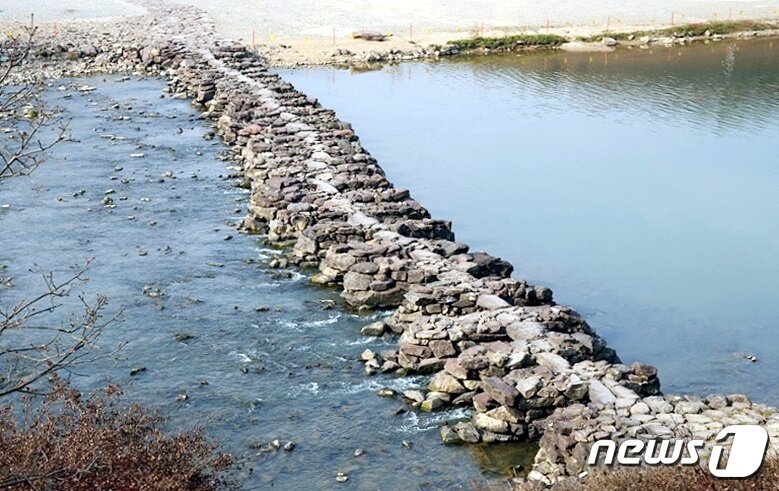 본문 이미지 - 진천 농다리.ⓒ 뉴스1