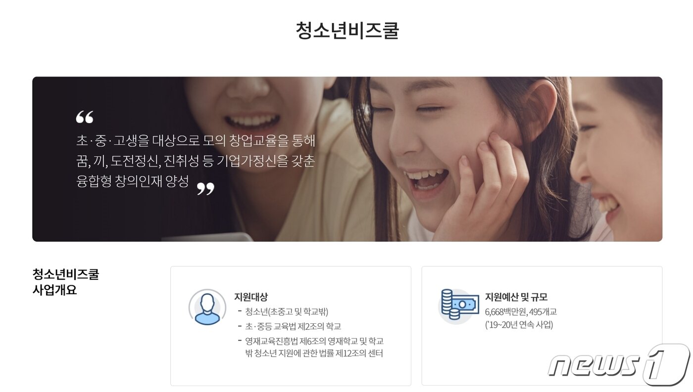 본문 이미지 - 창업진흥원 홈페이지 갈무리 ⓒ 뉴스1