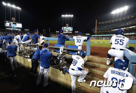 LA 다저스. © AFP=뉴스1