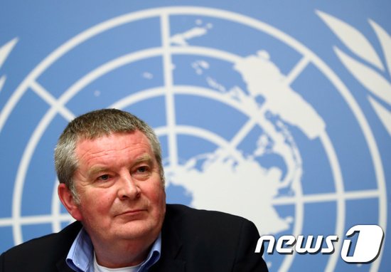 본문 이미지 - 세계보건기구(WHO) 긴급 대응팀 책임자 마이크 라이언 박사. ⓒ 로이터=뉴스1