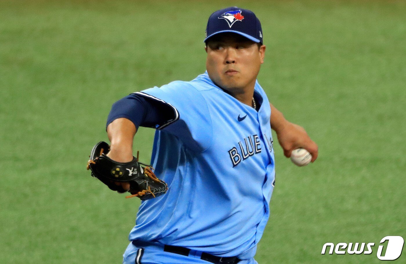 본문 이미지 - 토론토 블루제이스 류현진. 2020.10.1/뉴스1 ⓒ AFP ⓒ News1 송원영 기자