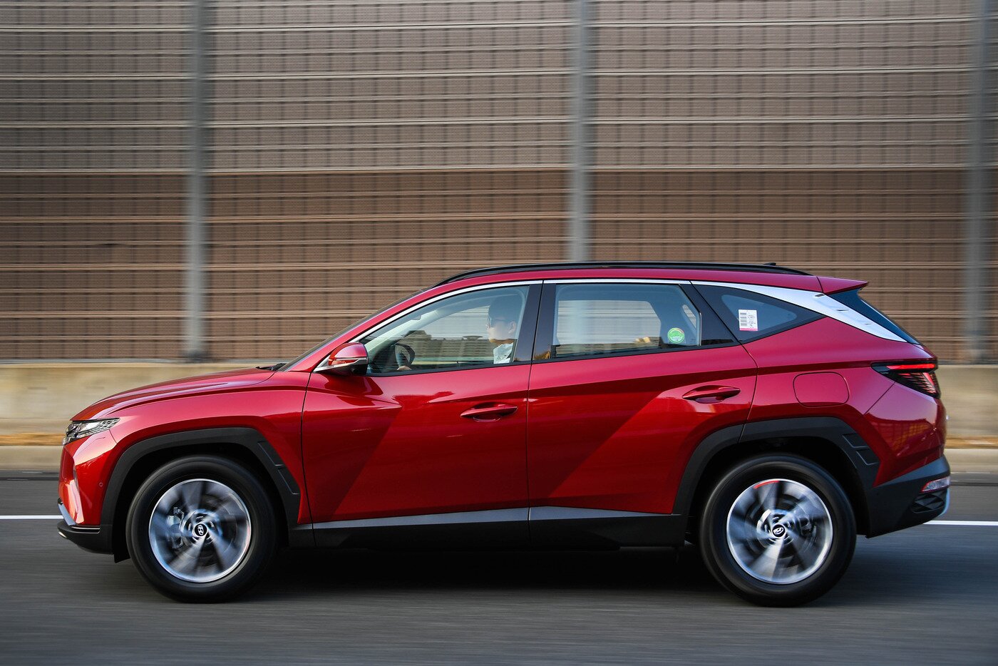 본문 이미지 - '올 뉴 투싼' 주행 모습. (현대차 제공)ⓒ 뉴스1