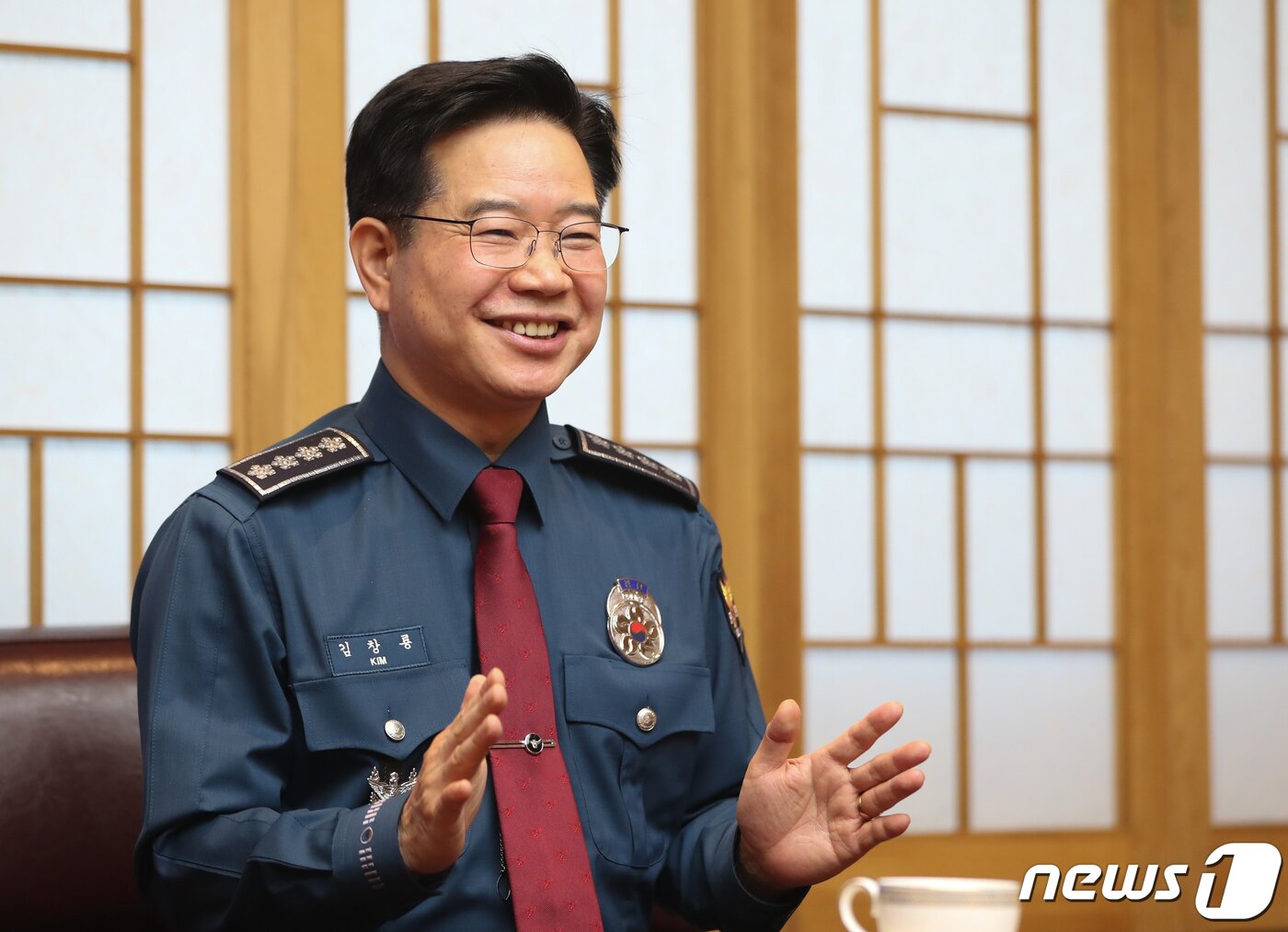 본문 이미지 - 김창룡 경찰청장. 2020.10.23/뉴스1 ⓒ News1 허경 기자