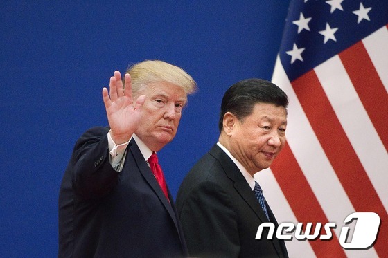 도널드 트럼프 미국 대통령과 시진핑 중국 국가주석© 로이터=뉴스1