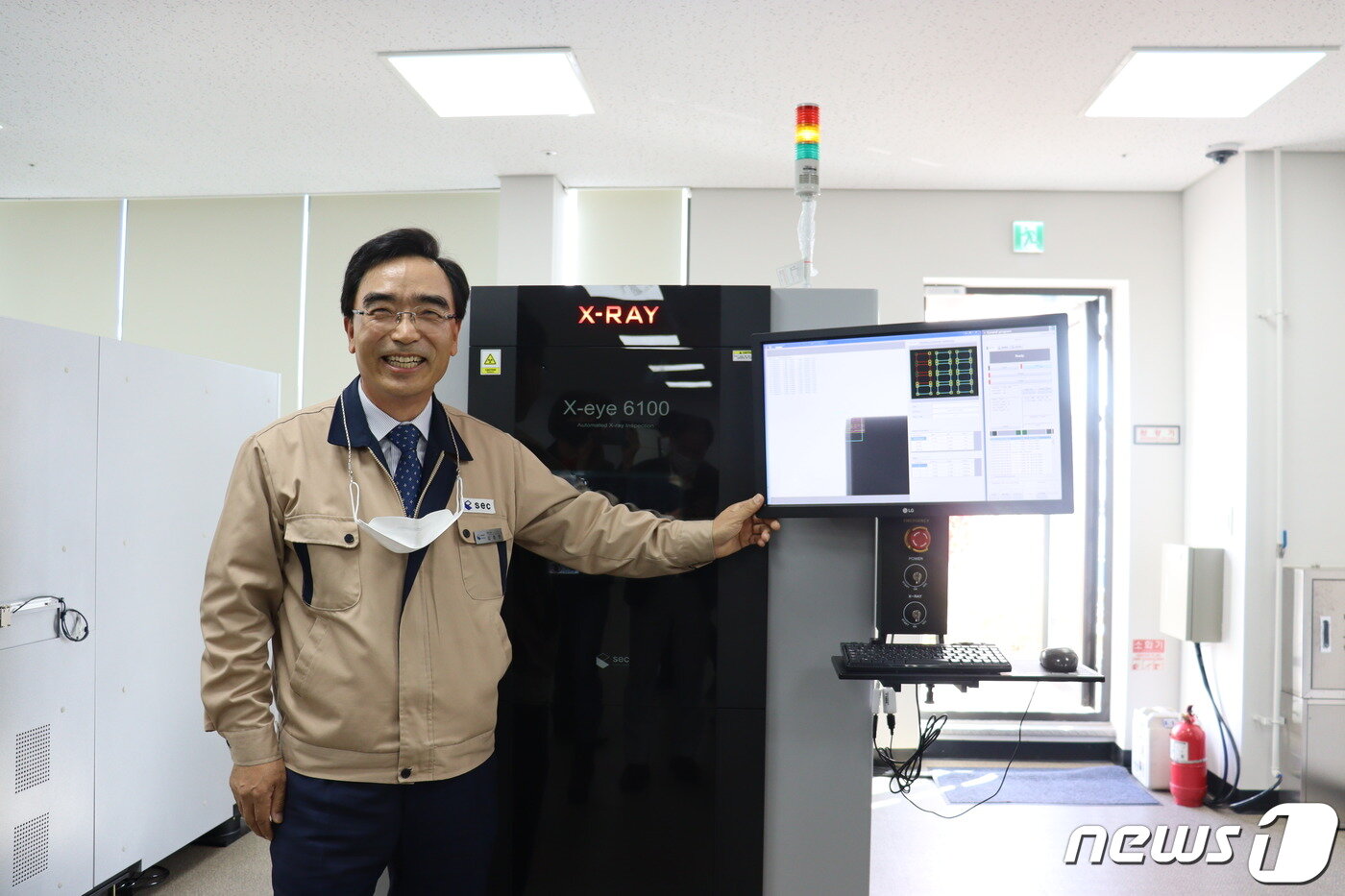 본문 이미지 - 김종현 쎄크 대표가 지난달 29일 경기도 수원 쎄크 본사에서 제품을 설명하고 있다. (이노비즈협회 제공) /2020.11.01 ⓒ 뉴스1
