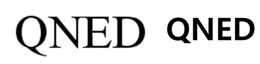 본문 이미지 - LG전자(왼쪽)와 삼성디스플레이가 각각 지난해 9월 7일과 25일에 한국 특허청에 상표등록을 출원한 'QNED' 상표권의 모습(사진=특허청) ⓒ 뉴스1