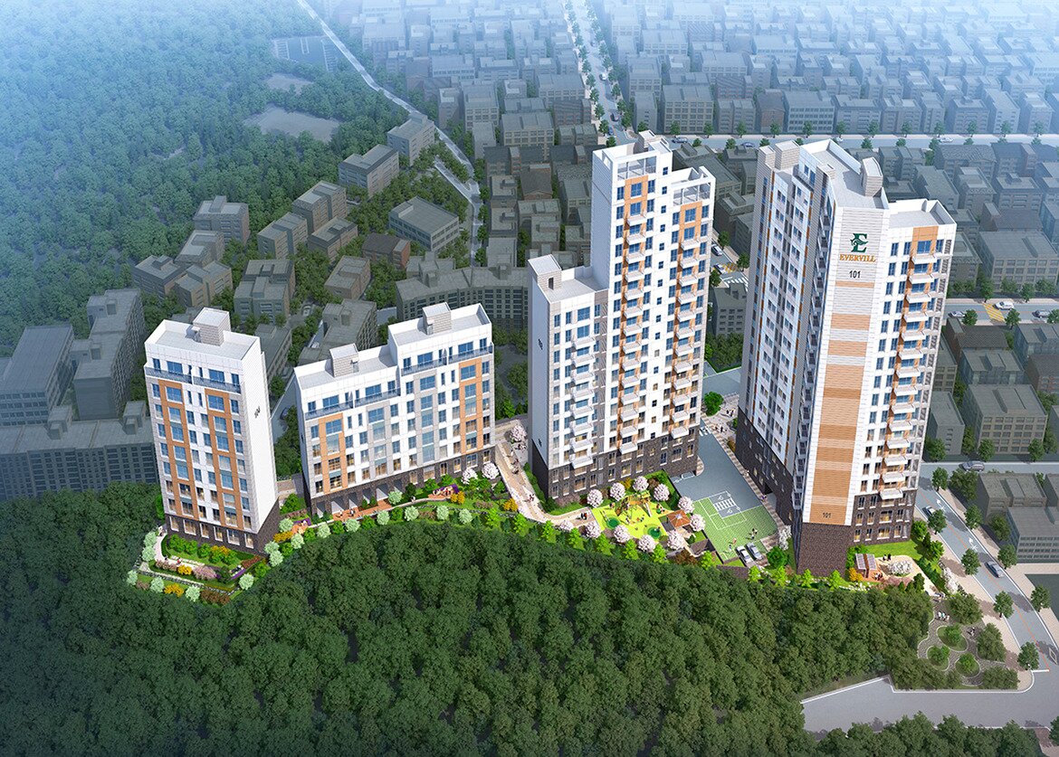 본문 이미지 - 부천 소사 현진에버빌 조감도.ⓒ 뉴스1
