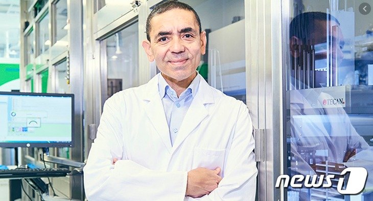 본문 이미지 - 독일 바이오엔테크 CEO 우구르 자힌 교수(구글 갈무리)ⓒ 뉴스1