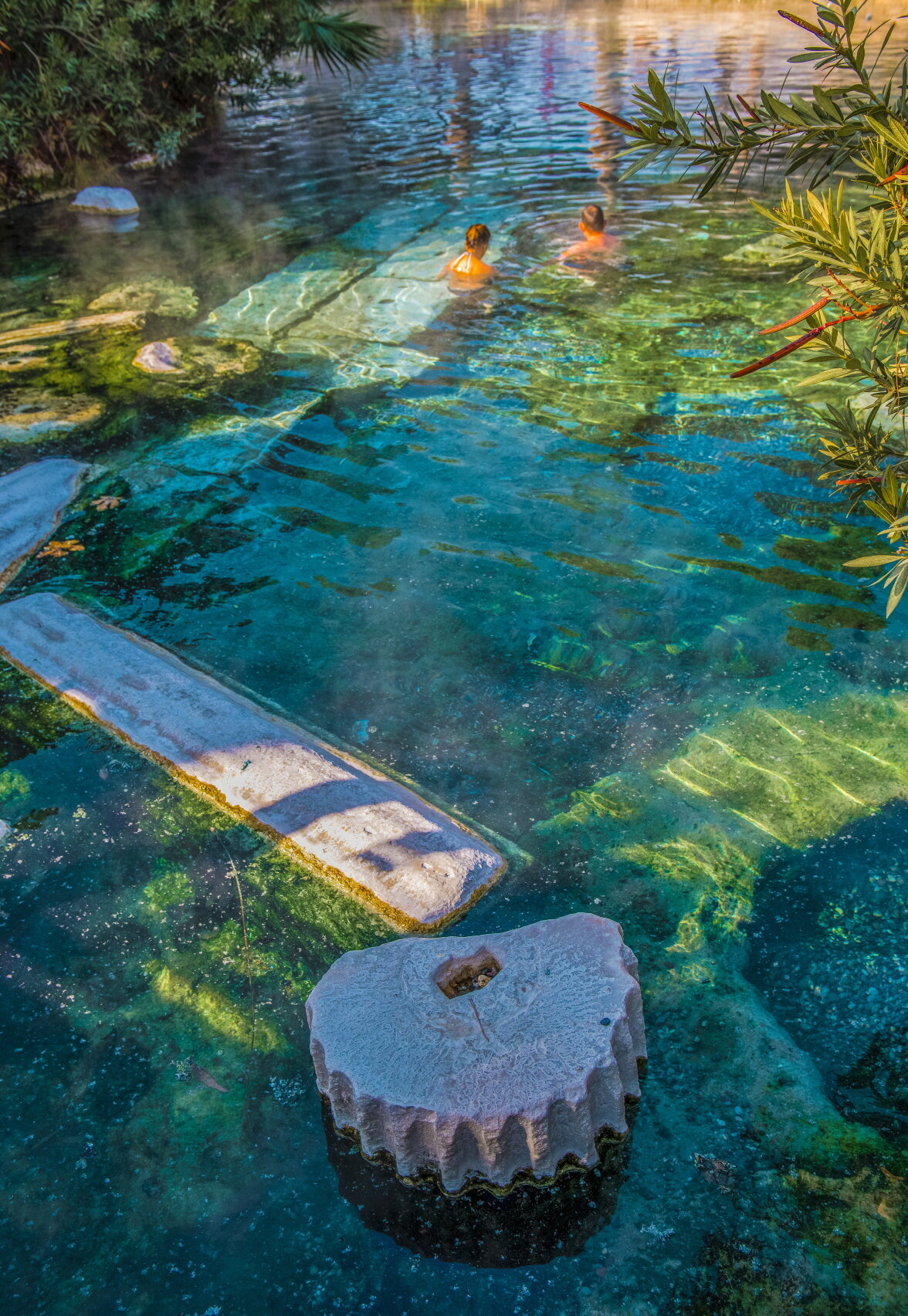 본문 이미지 - 히에라폴리스 앤티크 풀 전경. 터키문화관광부 제공