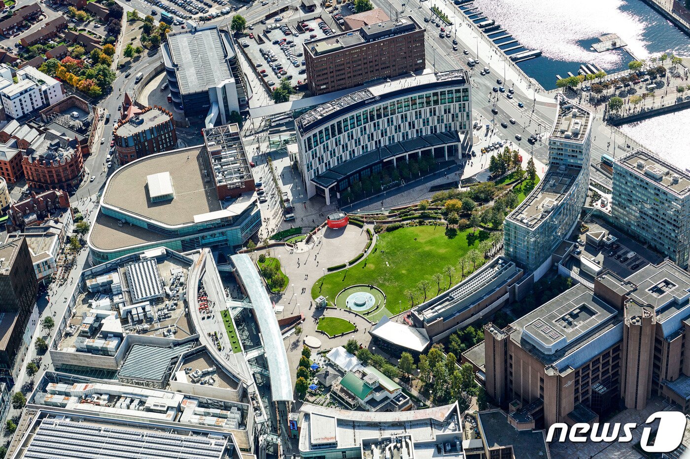 본문 이미지 - 원도심을 중심으로 조성된 쇼핑몰 리버풀 원(김정후 런던시티대 교수 제공)ⓒ 뉴스1