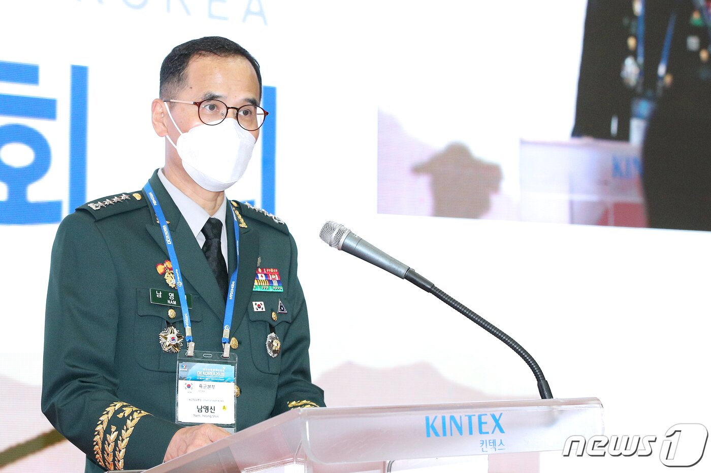 본문 이미지 - 남영신 육군참모총장. (육군 제공) 2020.11.19/뉴스1