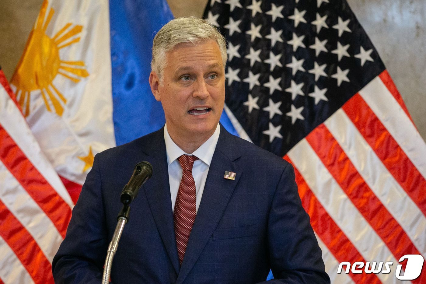 본문 이미지 - 로버트 오브라이언 전 백악관 국가안보보좌관. ⓒ AFP=뉴스1 ⓒ News1 우동명 기자