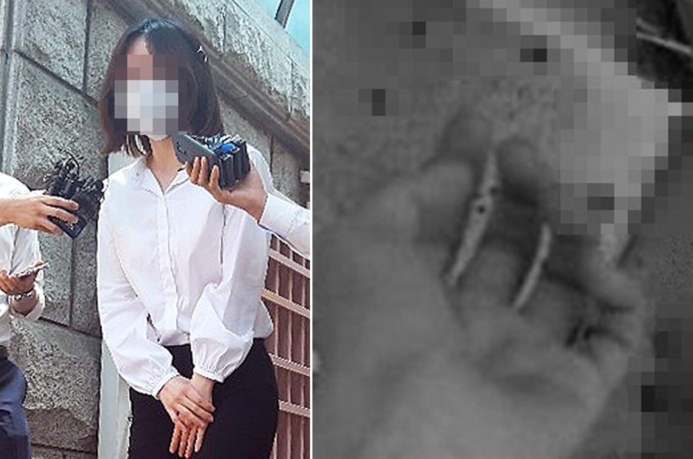 본문 이미지 - 사진 우측, 황하나 인스타그램 갈무리 ⓒ 뉴스1