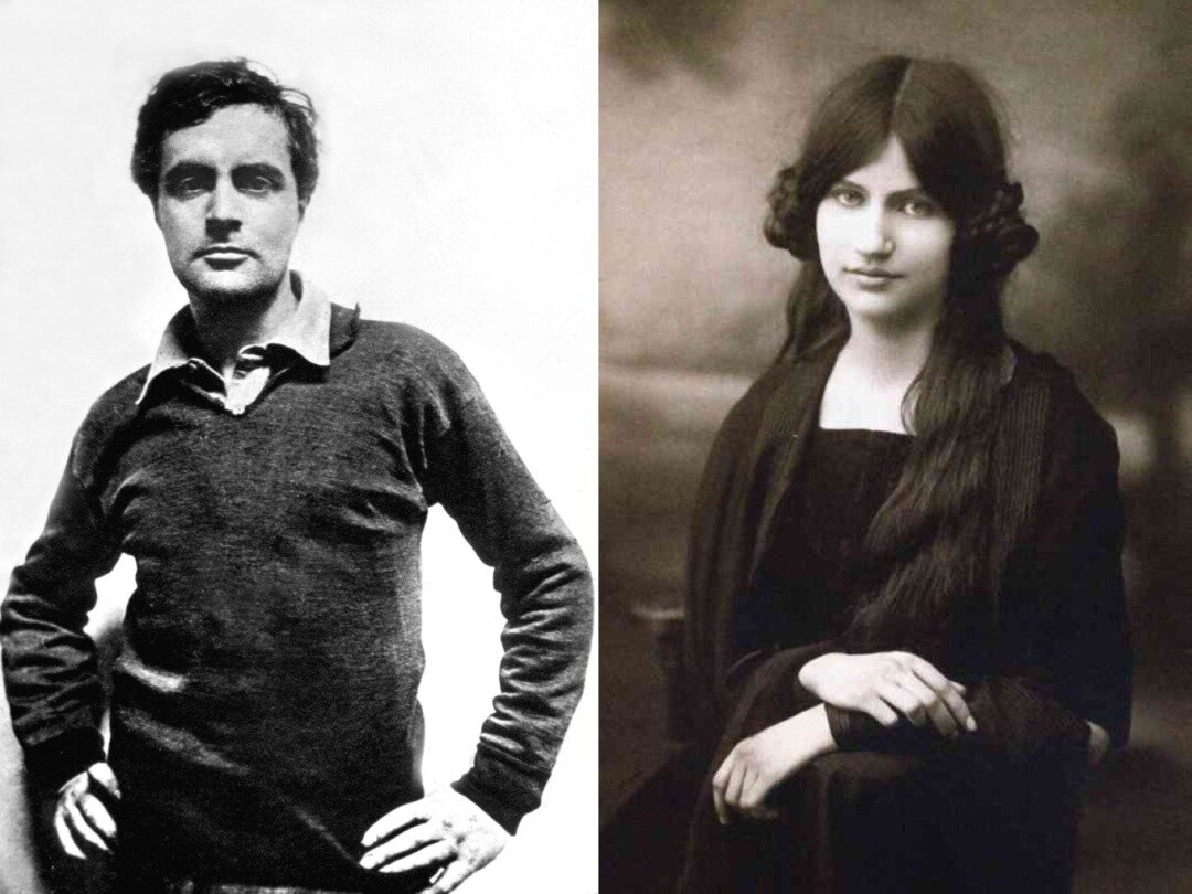 본문 이미지 - 모딜리아니(왼쪽)와 잔ⓒ 뉴스1