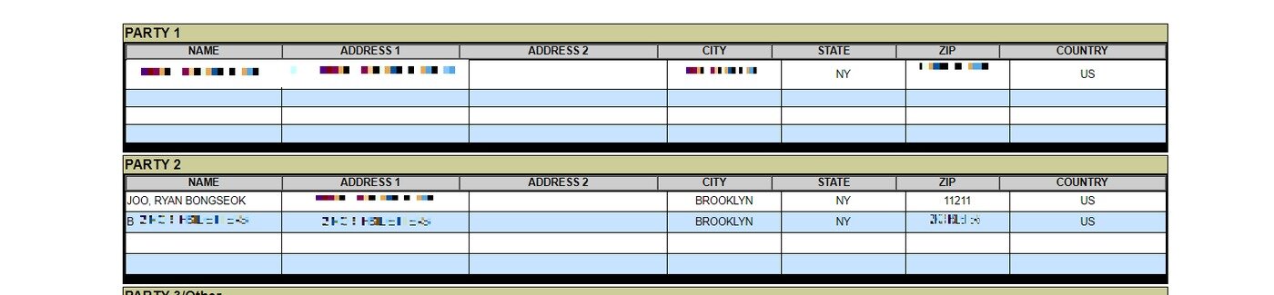 본문 이미지 - 혜민스님 미국 뉴욕 아파트 등기.(미국 뉴욕 등기소 자료)ⓒ 뉴스1