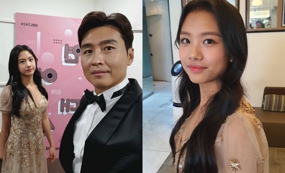 [N샷] Lee Dong-guk’s daughter, Jaeshi, boasts beautiful visuals like an actor “Dad is a folding screen”