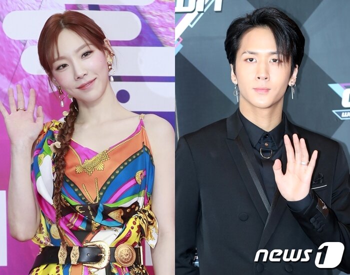 본문 이미지 - 태연(왼쪽)과 라비/뉴스1DB ⓒ 뉴스1