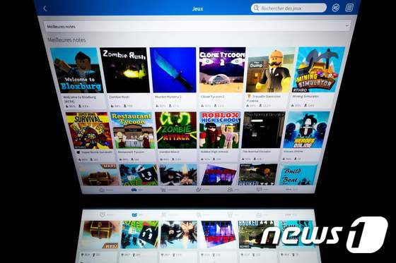 FILES-FRANCE-TECHNOLOGY-COMPUTER-GAMES-INTERNET-ROBLOX © AFP=뉴스1