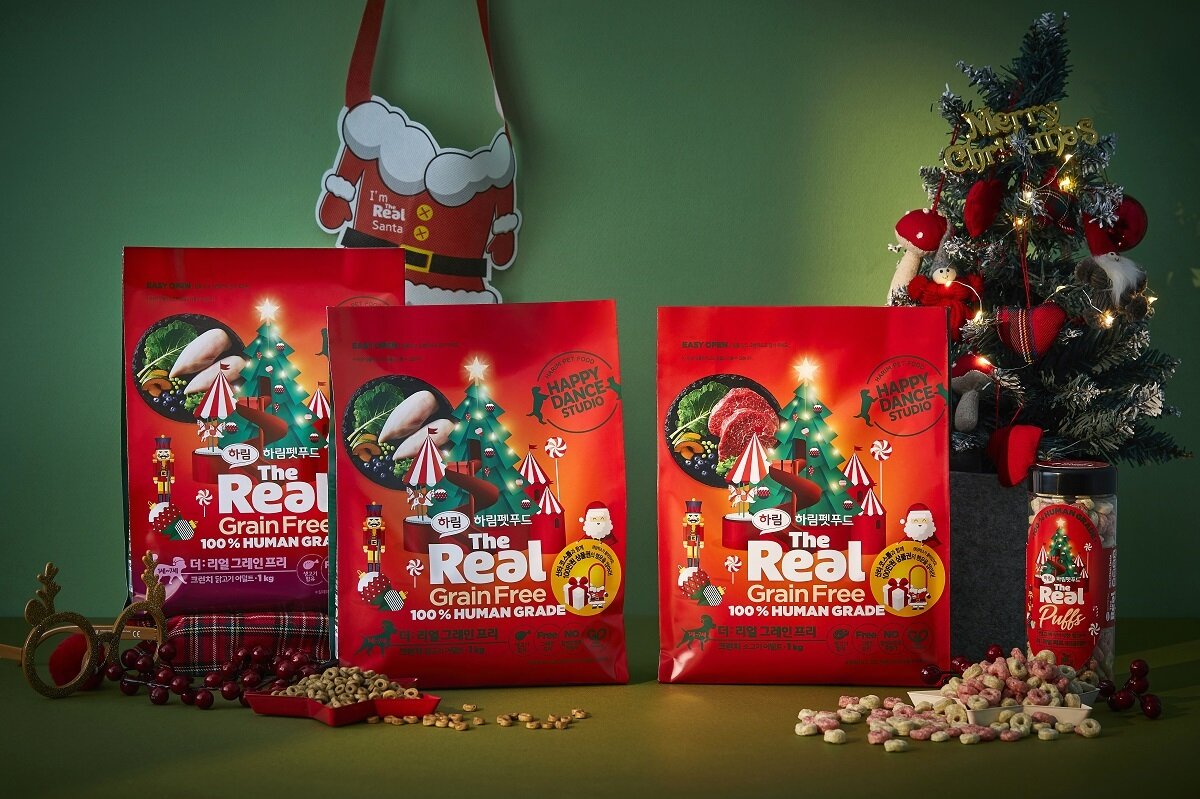 본문 이미지 - 더리얼 크리스마스 패키지. 사진 하림펫푸드 제공 ⓒ 뉴스1