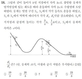 본문 이미지 - 2021학년도 대학수학능력시험(수능) 과학탐구 물리학Ⅱ 18번 문항.(한국교육과정평가원 제공)/뉴스1