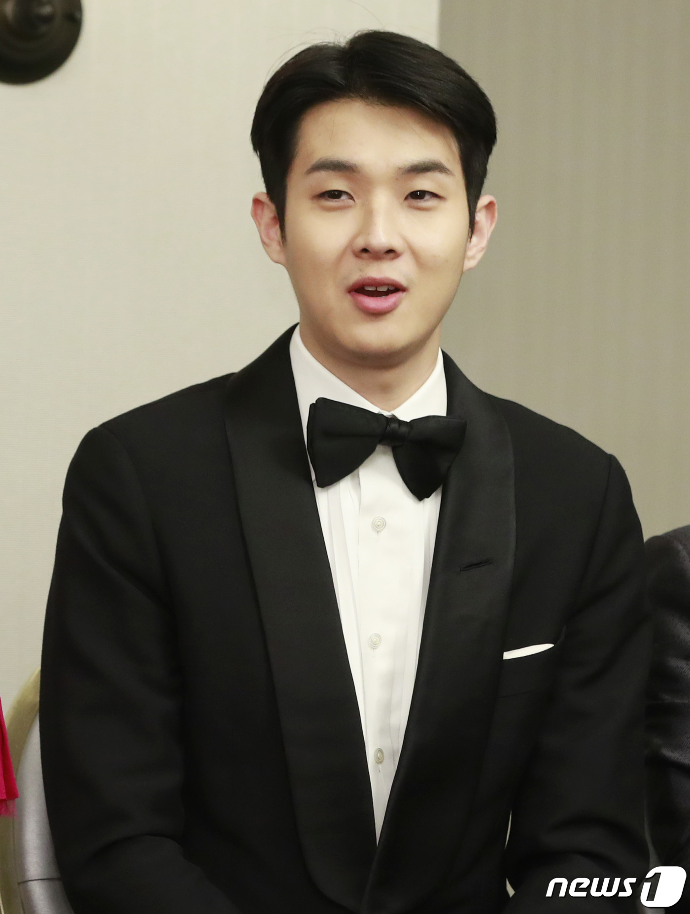 (LA(미국)=뉴스1) 권현진 기자 = 배우 최우식이 9일(현지시간) 오후 미국 로스앤젤레스 더 런던 웨스트 할리우드에서 열린 제92회 아카데미 시상식 영화 ‘기생충’(감독 봉준호 …