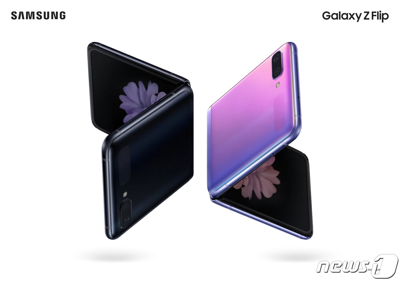 본문 이미지 - 삼성전자의 갤럭시Z플립 &lt;삼성전자 제공&gt; ⓒ News1
