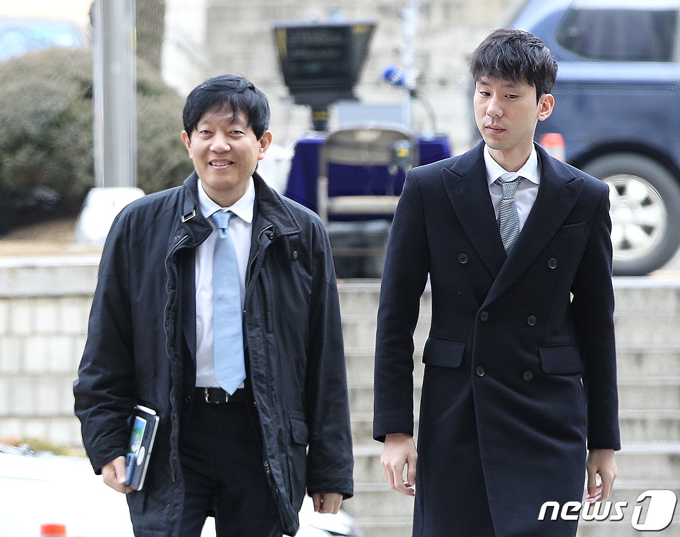 본문 이미지 - 이재웅 쏘카(왼쪽) 창업자와 박재욱 대표. [뉴스1 DB] 2020.2.19/뉴스1 ⓒ News1 신웅수 기자