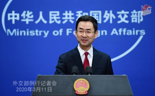 본문 이미지 - 겅솽 중국 외교부 대변인. ⓒ 뉴스1 자료 사진 