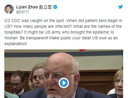 본문 이미지 - 자오리젠 트위터 갈무리