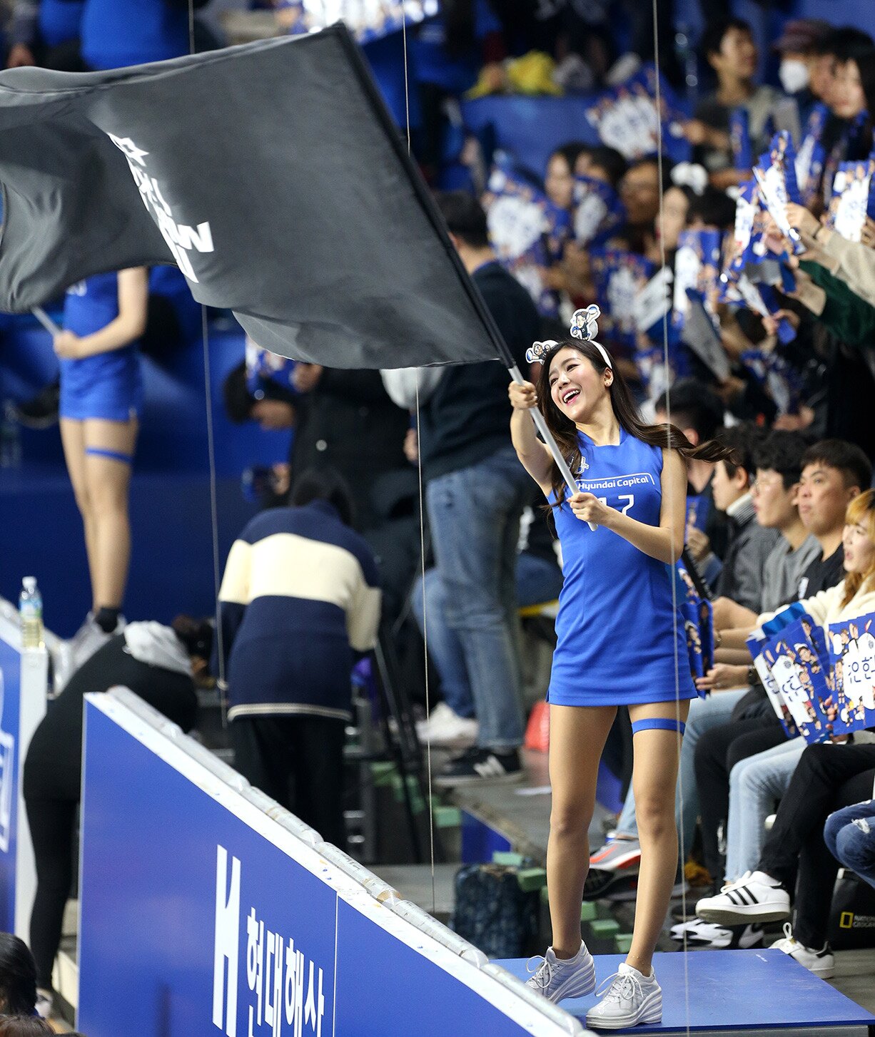 본문 이미지 - 현대캐피탈 치어리더 김연정. (현대캐피탈 제공) ⓒ 뉴스1